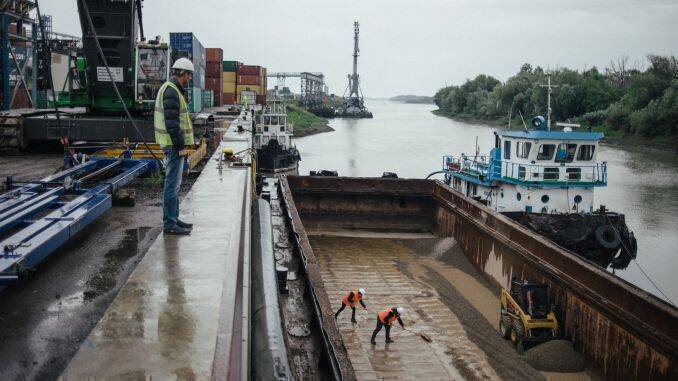 Port Giurgiulesti Moldova Trans Oil