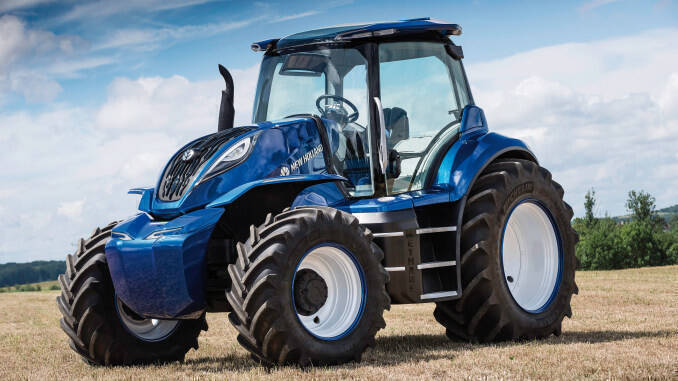 Tractor gaz metan New Holland