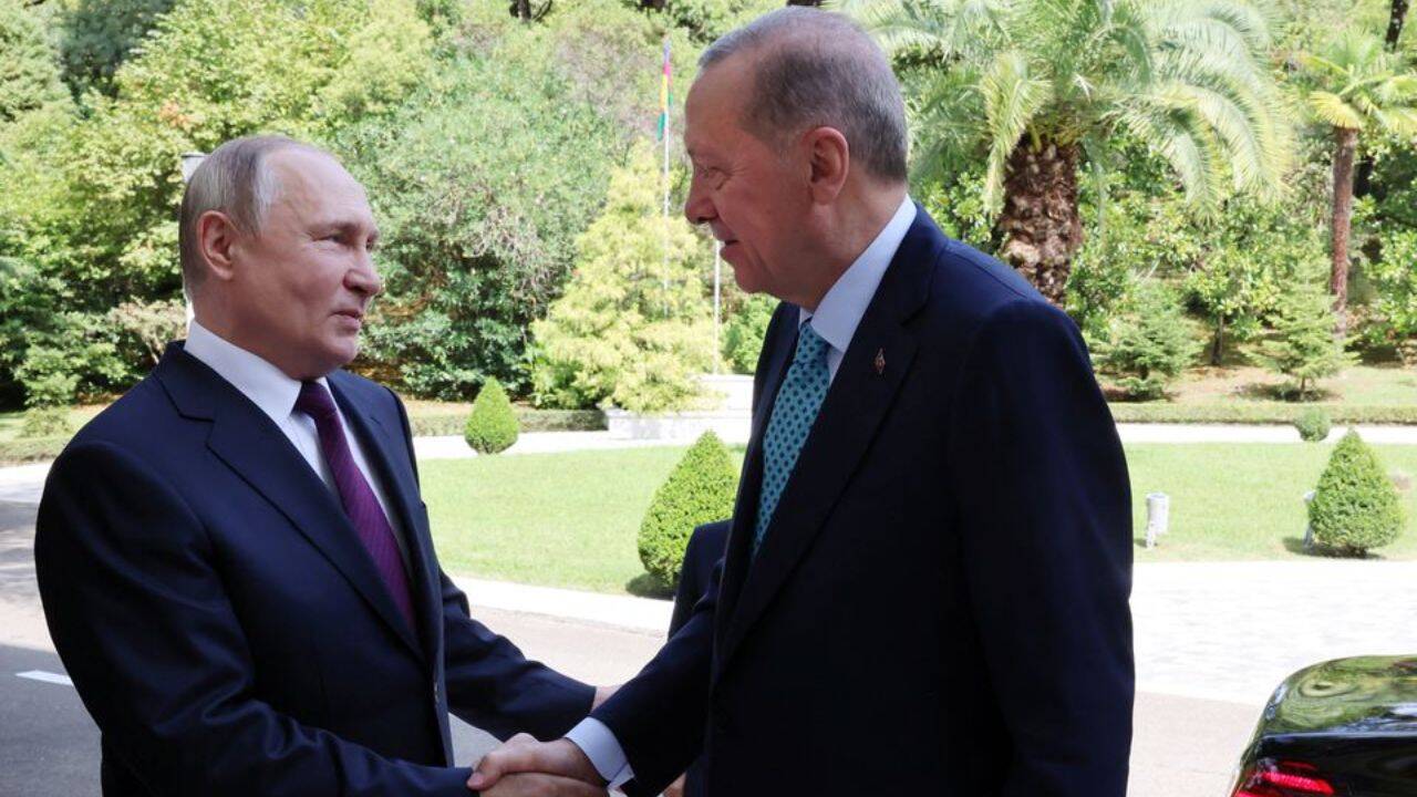 Vladimir Putin si Tayyip Erdogan