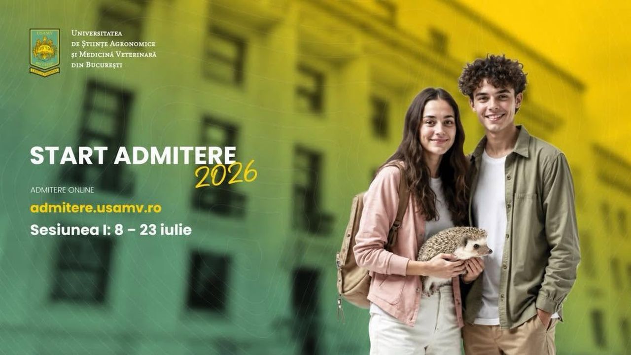 A început admiterea la USAMV București
